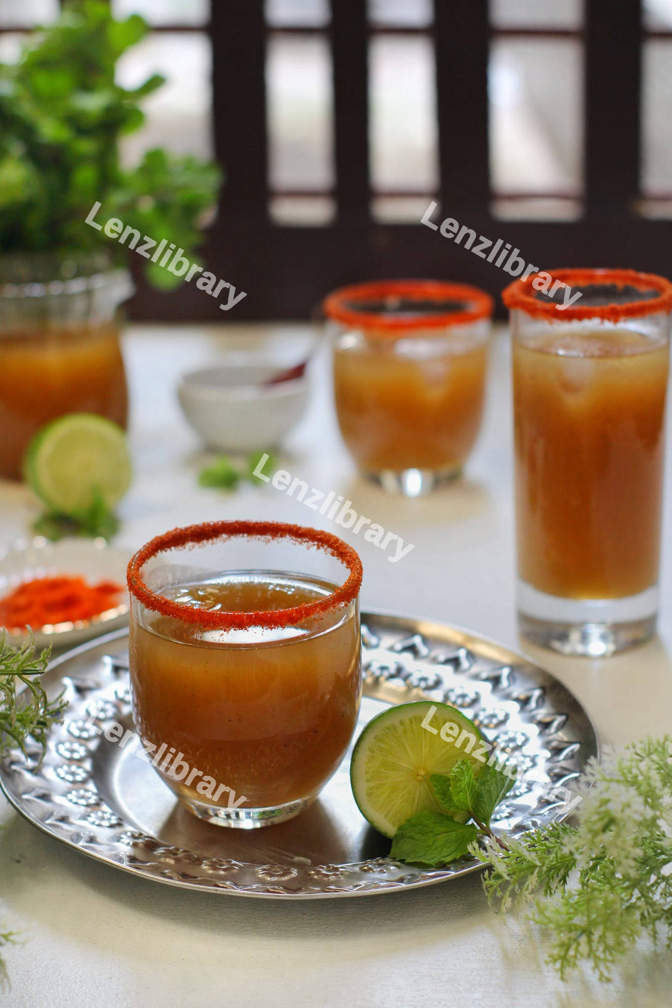 Spicy michelada